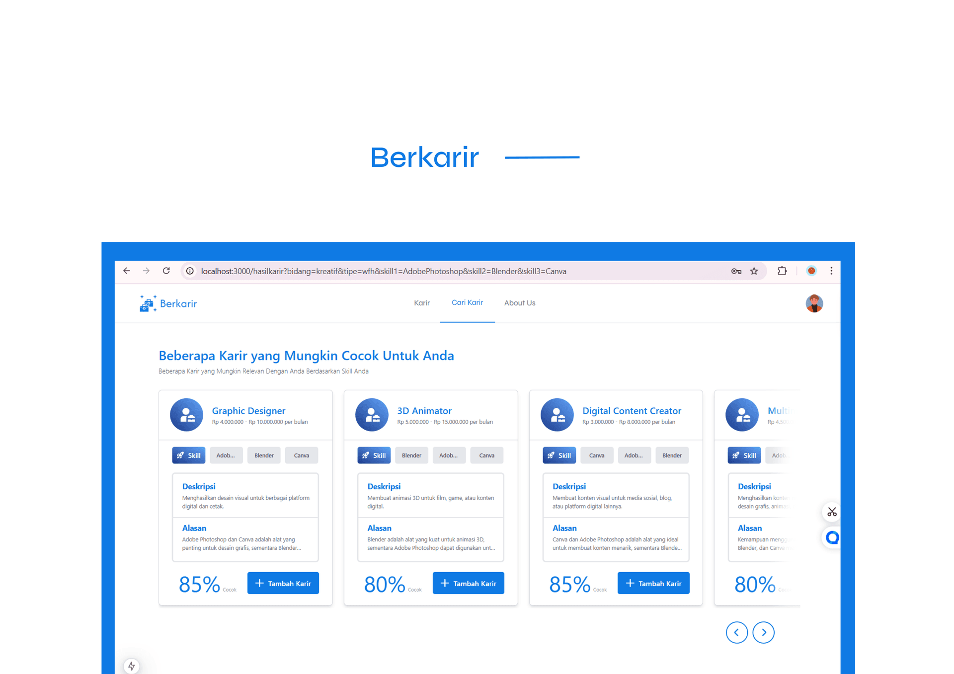Berkarir
